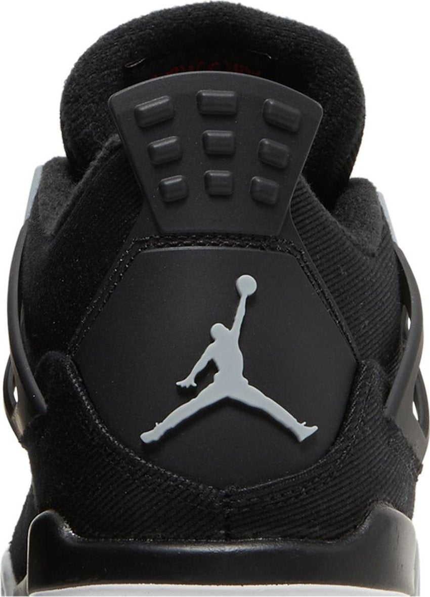 Jordan 4 Retro Black Canvas (GS)