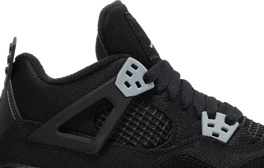 Jordan 4 Retro Black Canvas (GS)