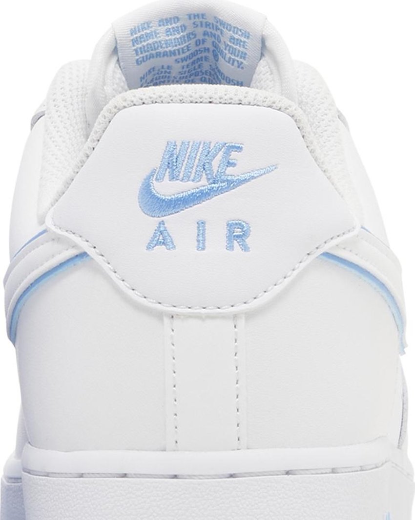 Nike Air Force 1 '07 Low White University Blue Sole