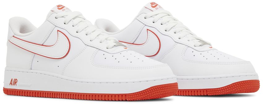 Nike Air Force 1 Low '07 White Picante Red