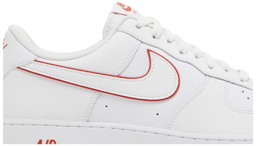Nike Air Force 1 Low '07 White Picante Red