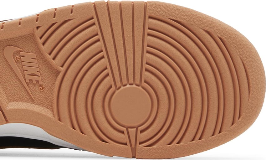 Nike Dunk Low Black Amber Brown