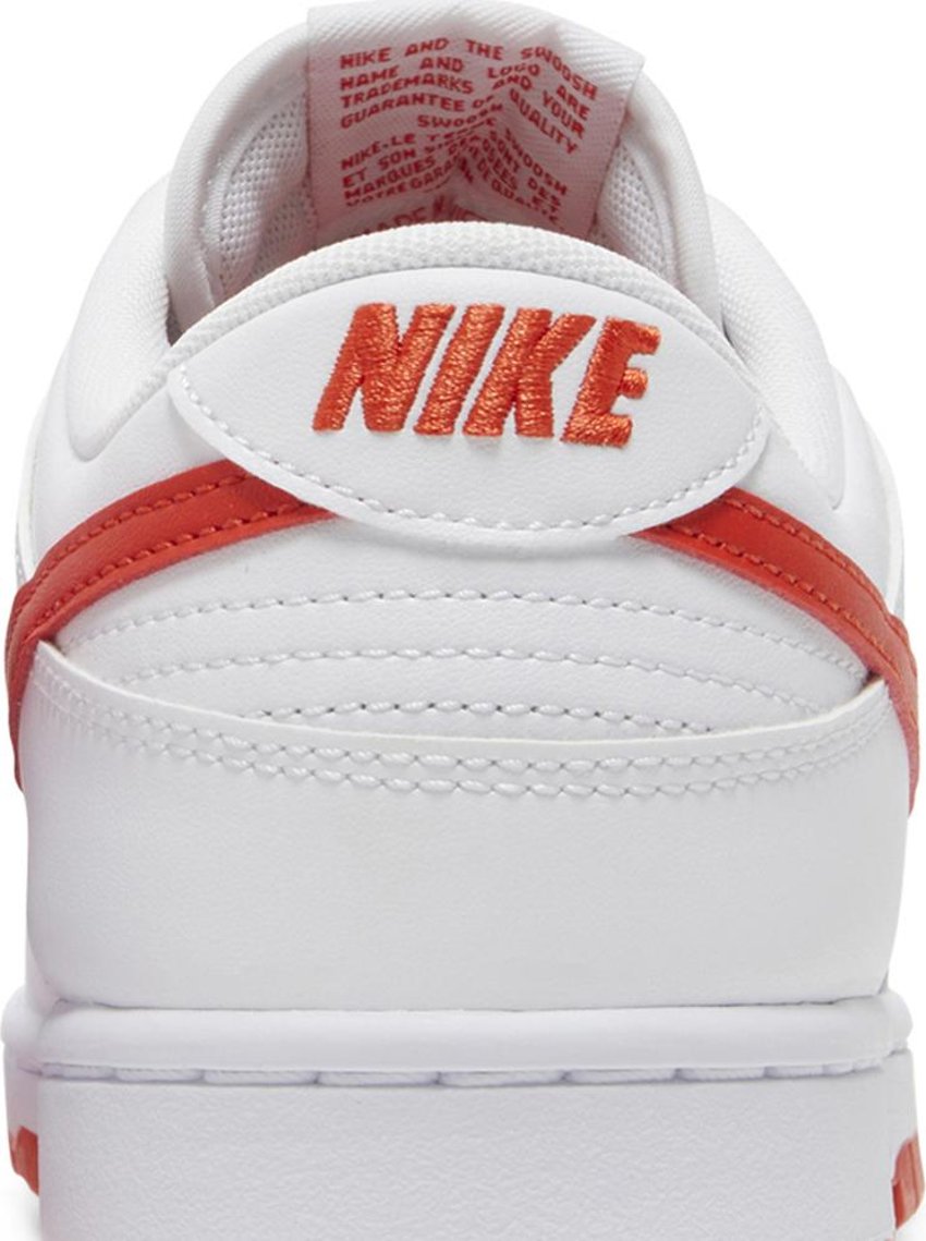 Nike Dunk Low Retro White Picante Red