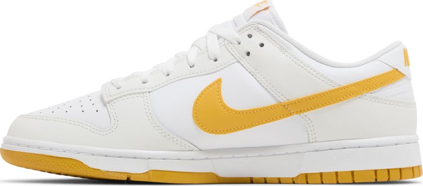 Nike Dunk Low White University Gold