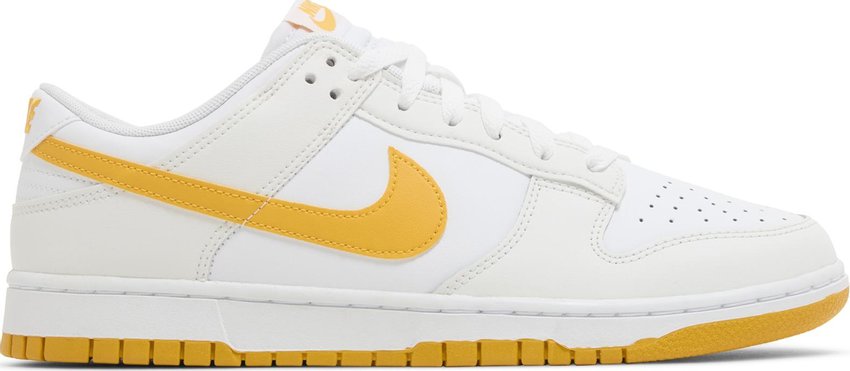 Nike Dunk Low White University Gold