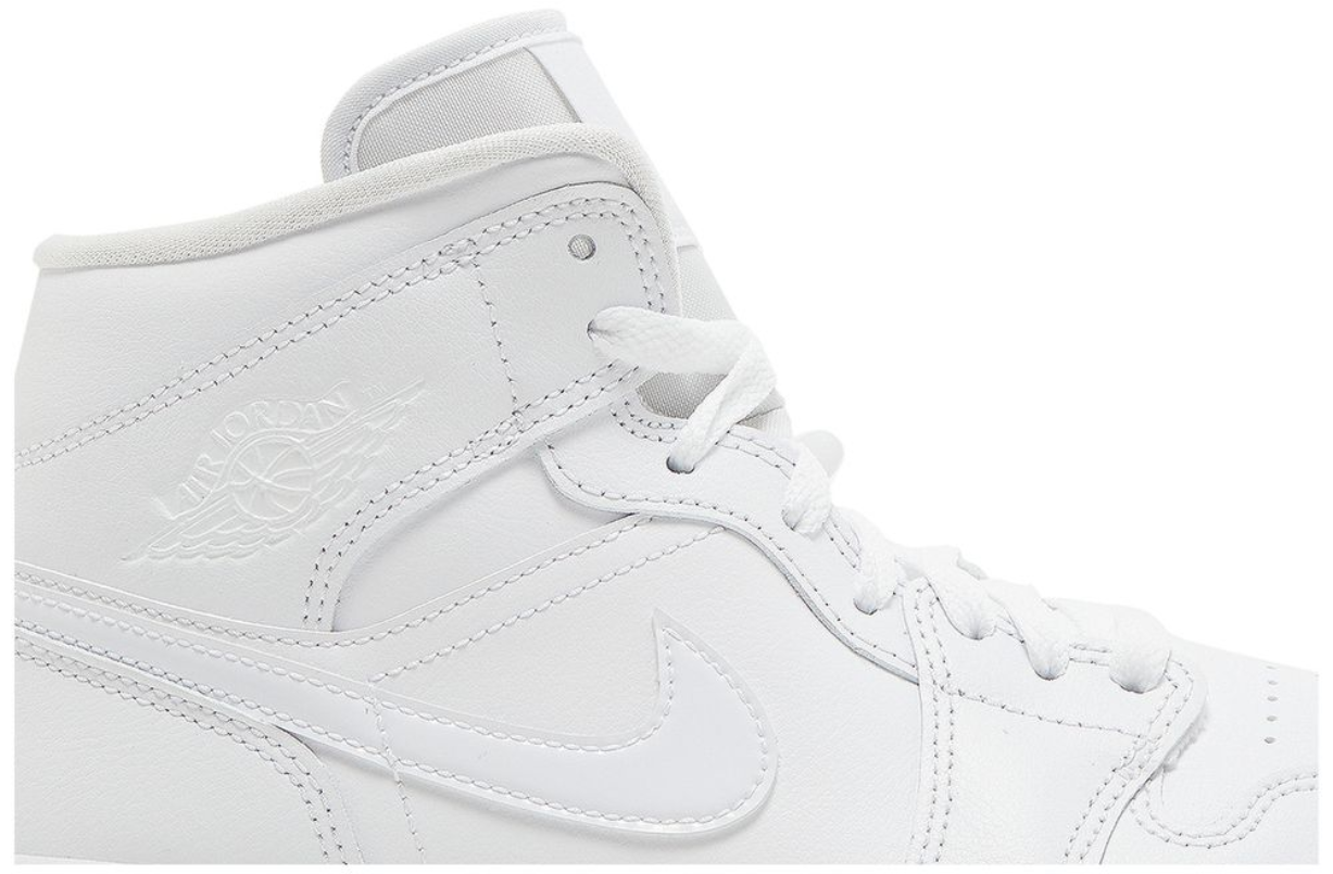 Air Jordan Mid Triple White (2022) (Women's)