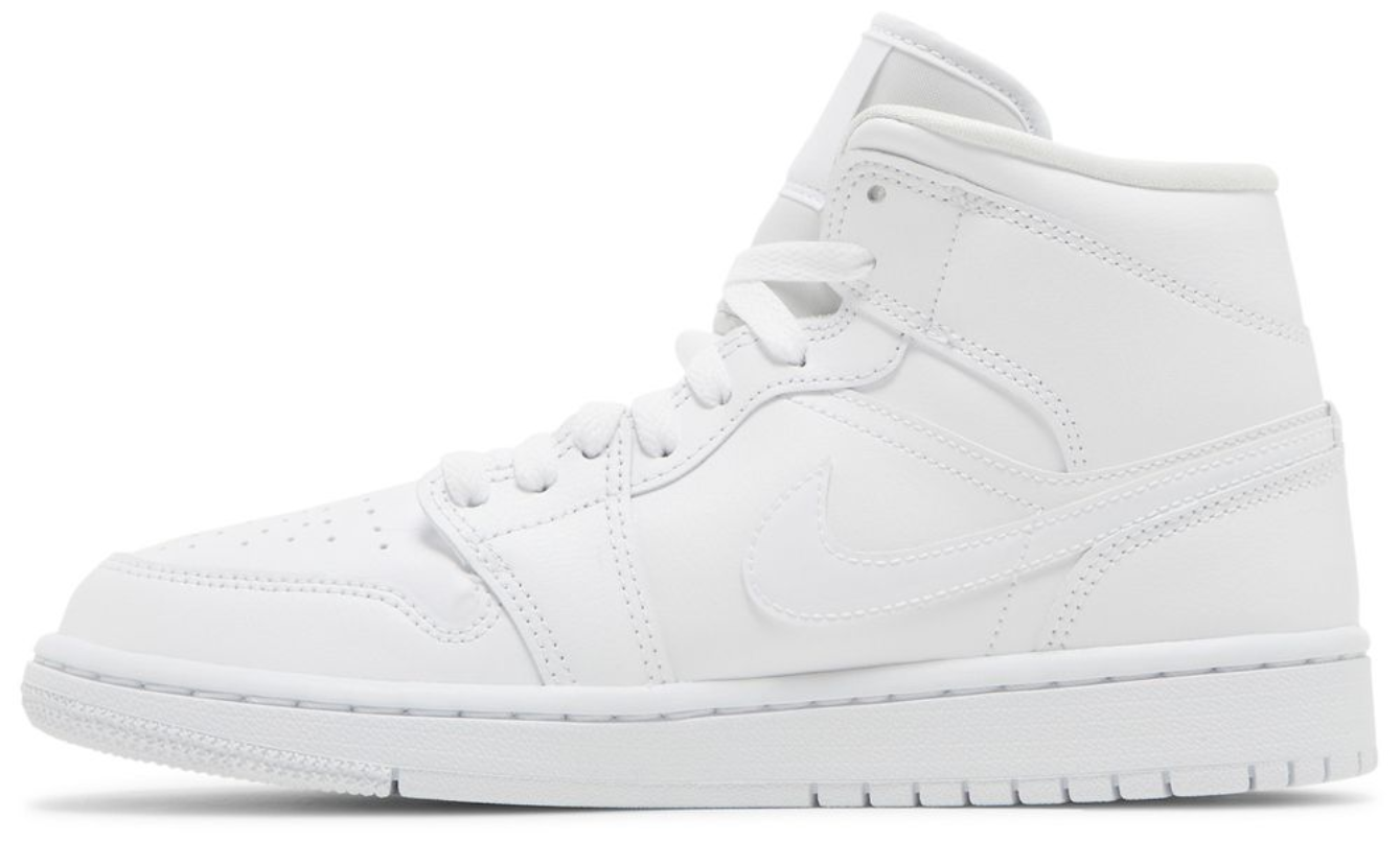 Air Jordan Mid Triple White (2022) (Women's)