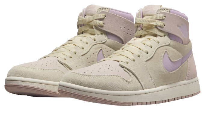 Jordan 1 High Zoom Air CMFT 2 Muslin Plum Chalk (Women's)