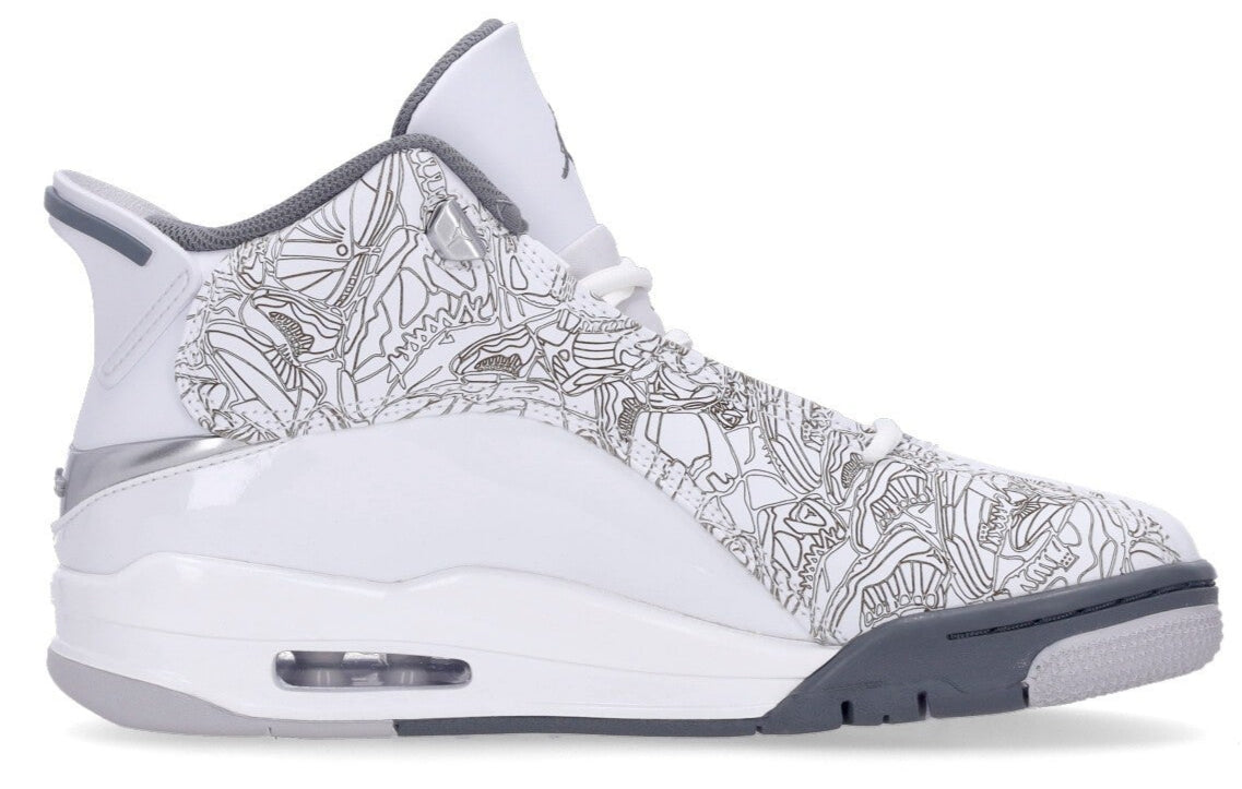 Jordan Dub Zero White Metallic Silver Neutral Grey Cool Grey (GS)