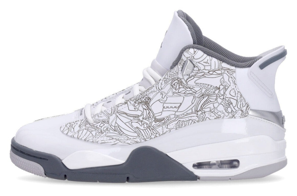 Jordan Dub Zero White Metallic Silver Neutral Grey Cool Grey (GS)