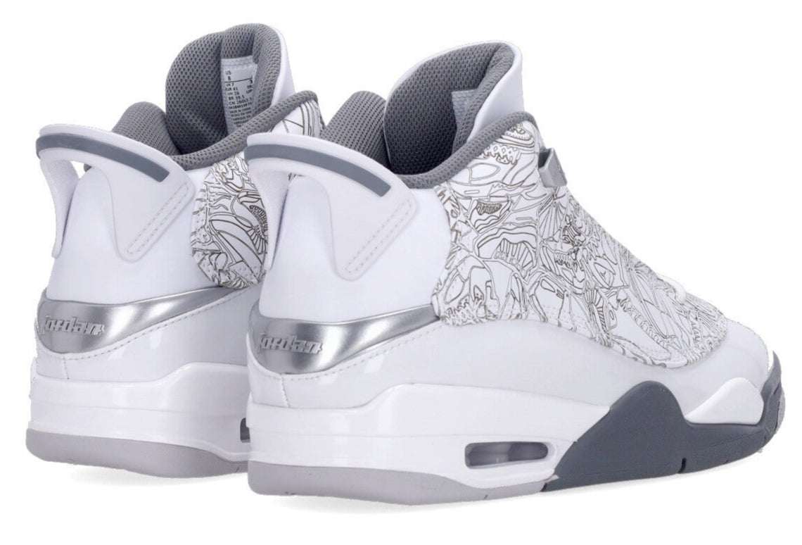 Jordan Dub Zero White Metallic Silver Neutral Grey Cool Grey (GS)