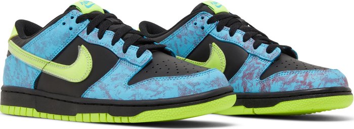 Nike Dunk Low SE Acid Wash Baltic Blue Volt (GS)