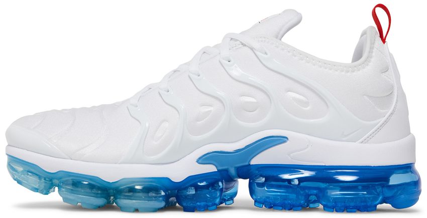 Nike Air VaporMax Plus White Red Blue