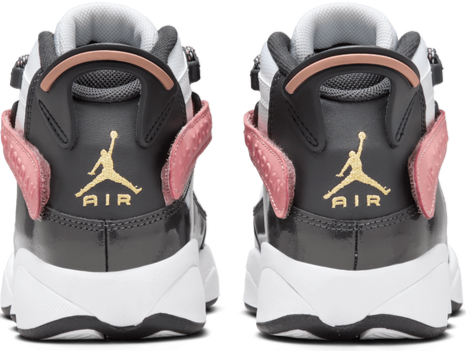 Jordan 6 Rings White Red Stardust Vapor Green Anthracite (GS)