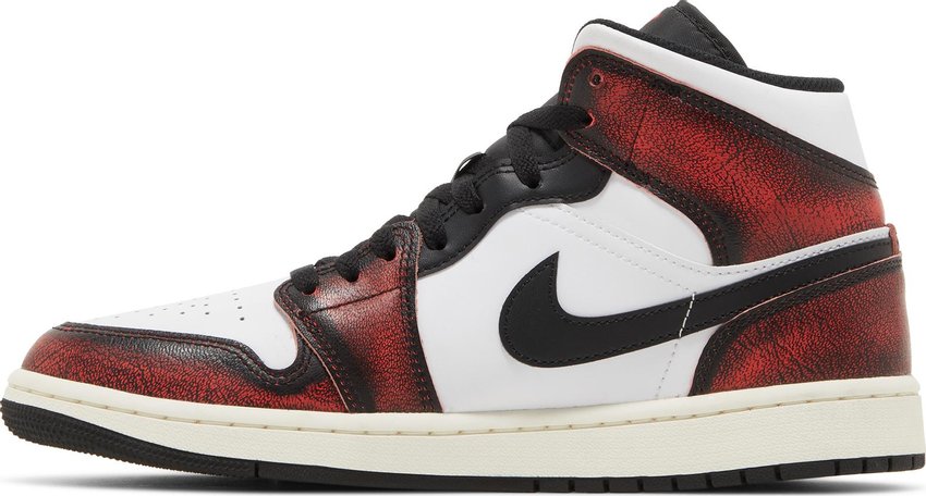 Jordan 1 Mid Wear-Away Chicago