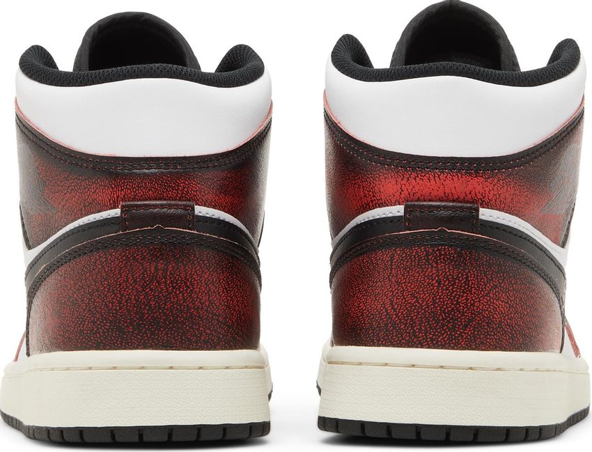 Jordan 1 Mid Wear-Away Chicago