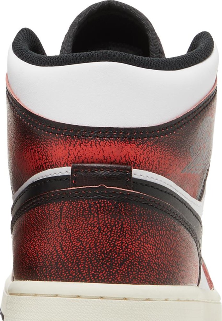 Jordan 1 Mid Wear-Away Chicago