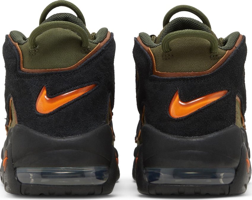Nike Air More Uptempo 96 Cargo Khaki Alpha Orange