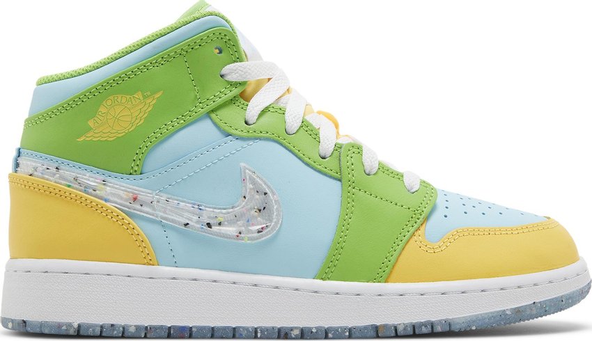 Jordan 1 Mid SE Recycled Grind (GS)