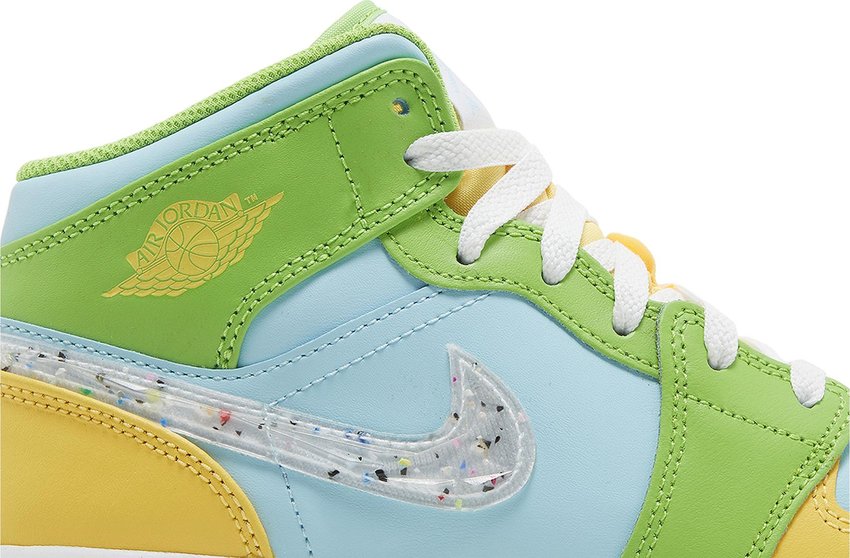 Jordan 1 Mid SE Recycled Grind (GS)