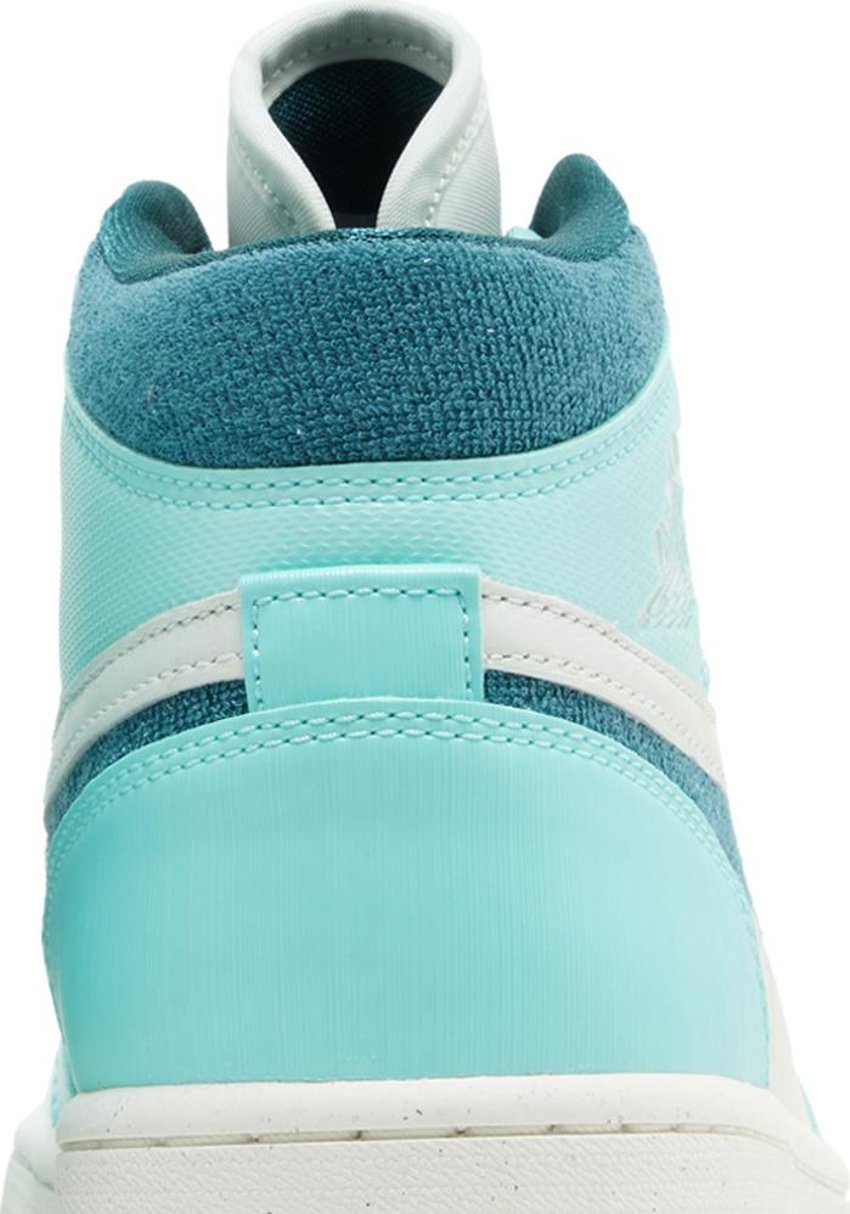 Jordan 1 Mid Chenille Bleached Turquoise (Women's)
