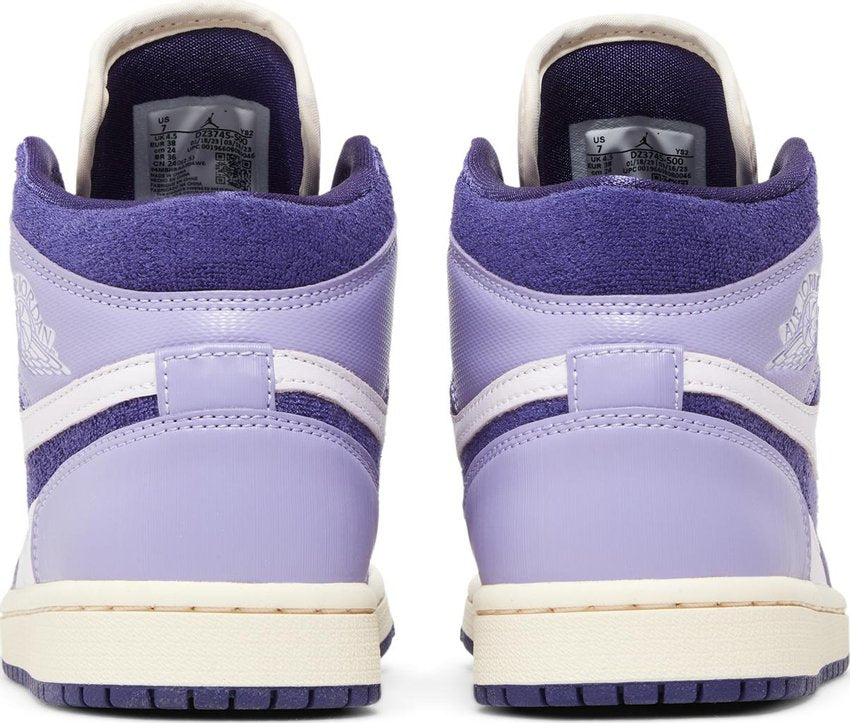 Jordan 1 Mid SE Chenille Sky J Light Purple (Women's)