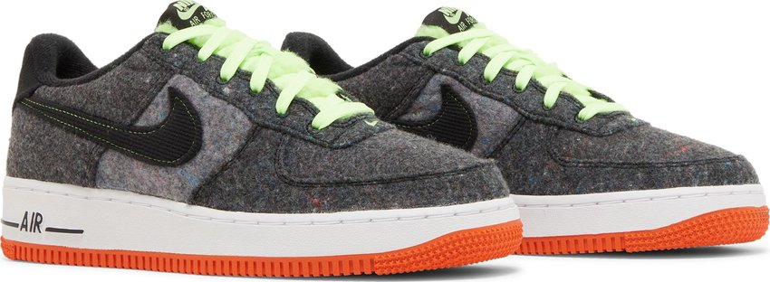 Nike Air Force 1 Low LV8 Black Ghost Green (GS)