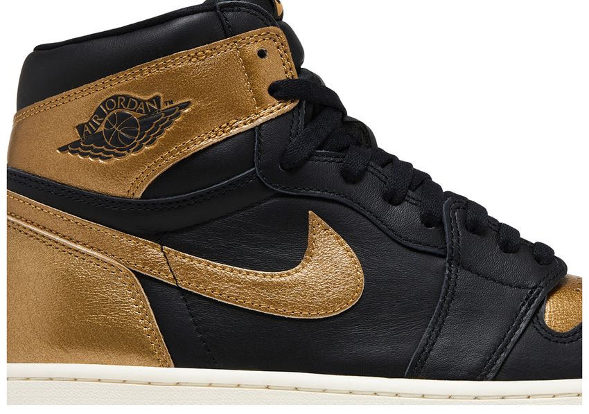 Jordan 1 Retro High OG Black Metallic Gold