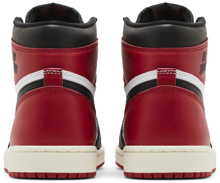 Jordan 1 Retro High OG Black Toe Reimagined
