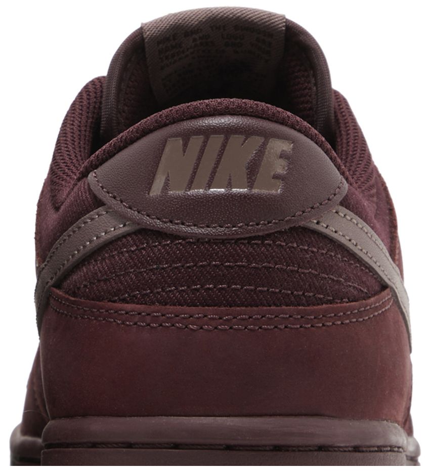 Nike Dunk Low Retro Premium Burgundy Crush