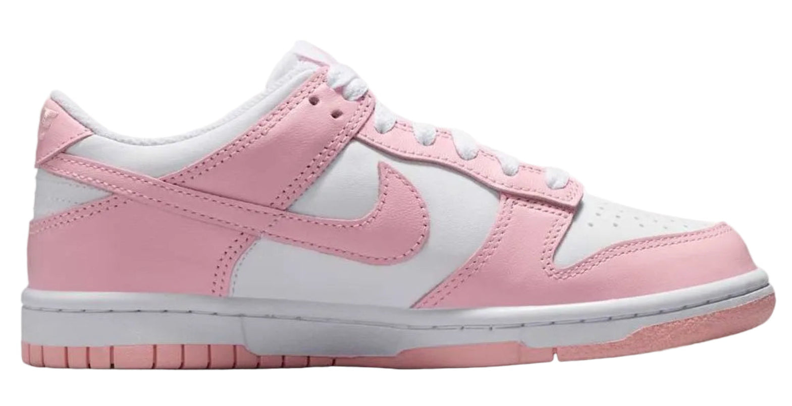 Nike Dunk Low White Medium Soft Pink (GS)