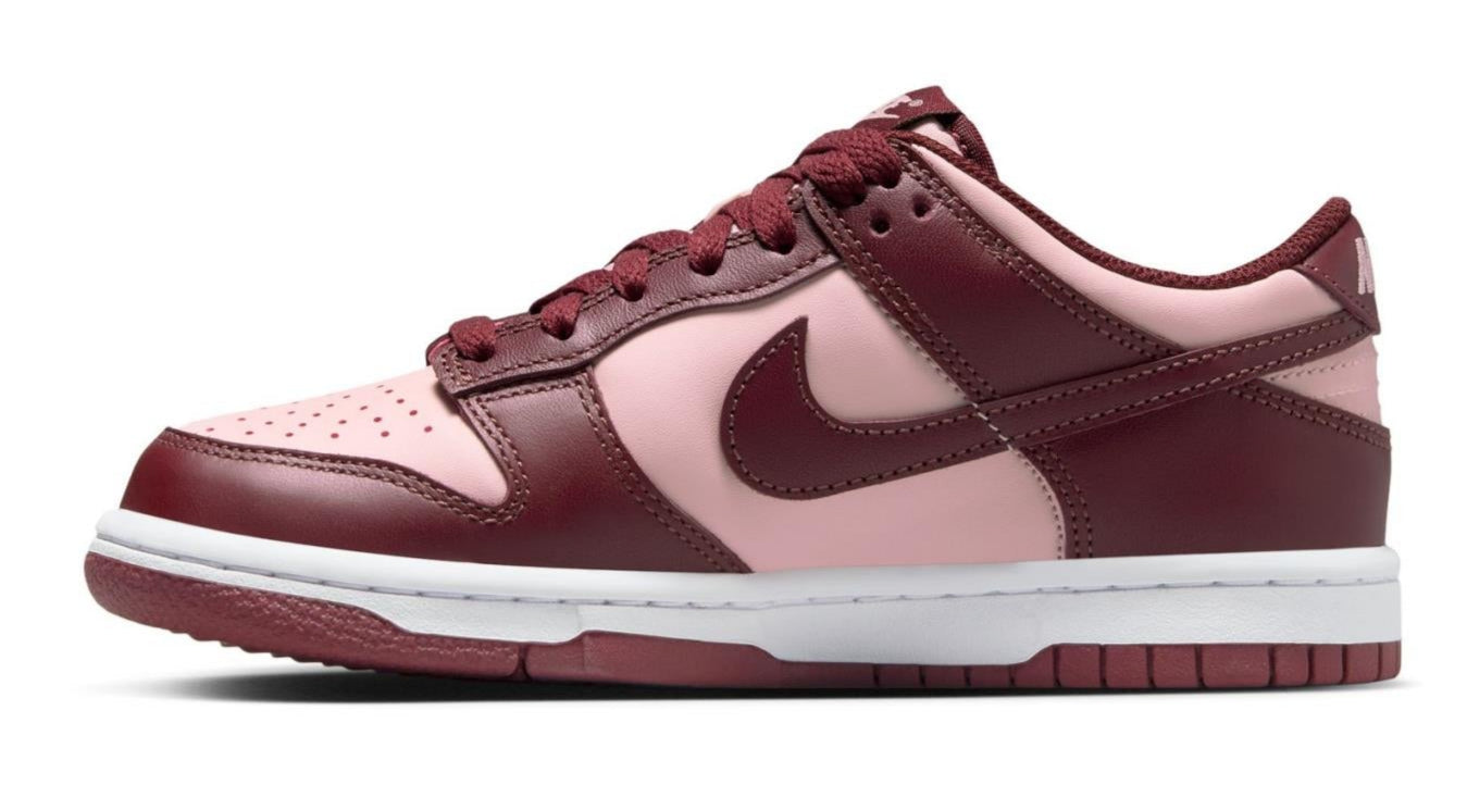 Nike Dunk Low Dark Team Red Echo Pink (GS)