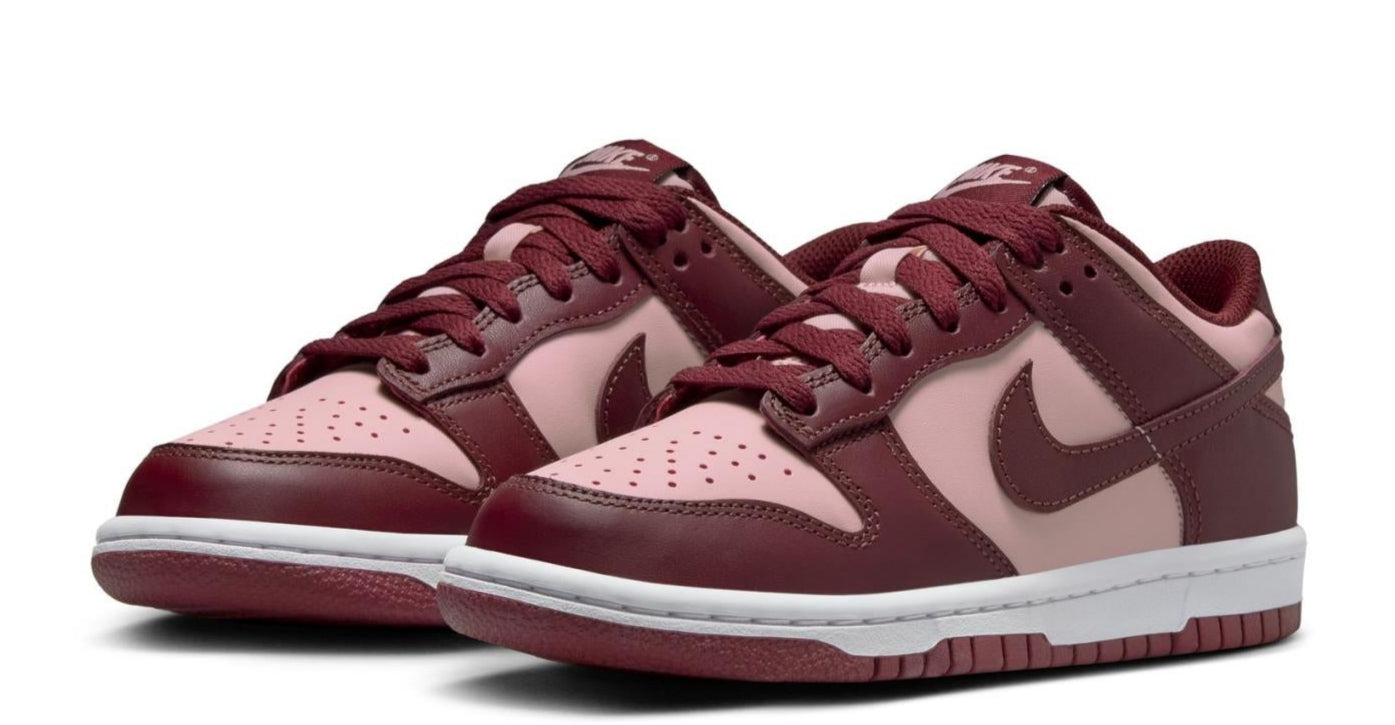 Nike Dunk Low Dark Team Red Echo Pink (GS)