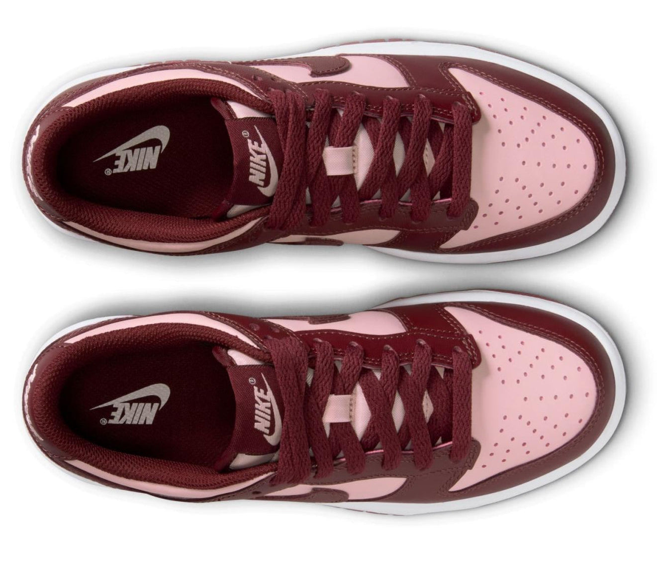 Nike Dunk Low Dark Team Red Echo Pink (GS)