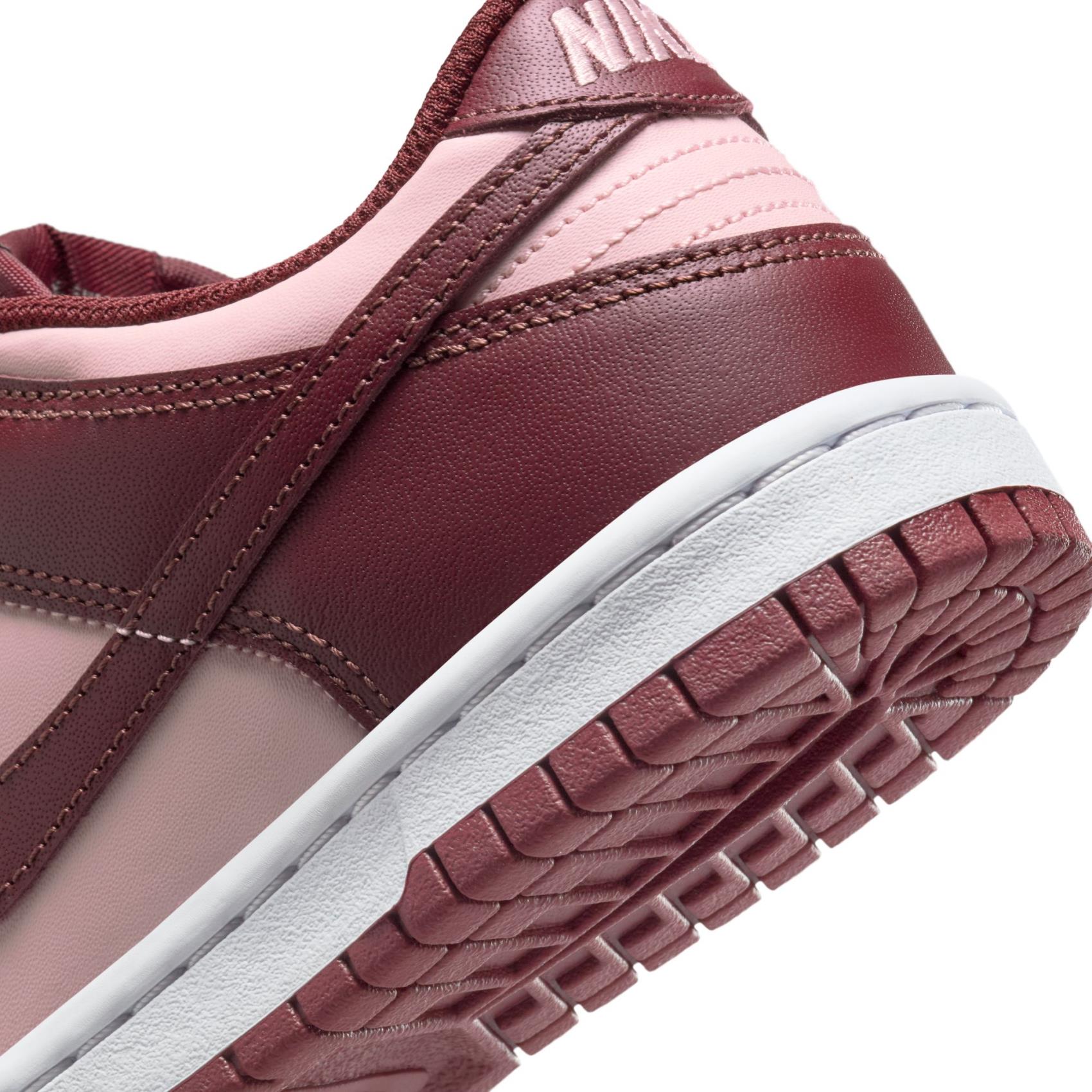 Nike Dunk Low Dark Team Red Echo Pink (GS)