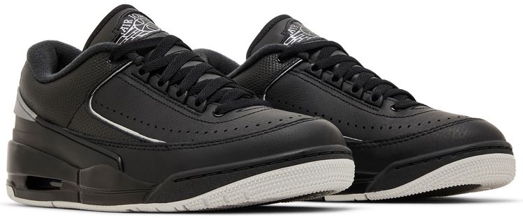 Jordan 2/3 Black Metallic Silver