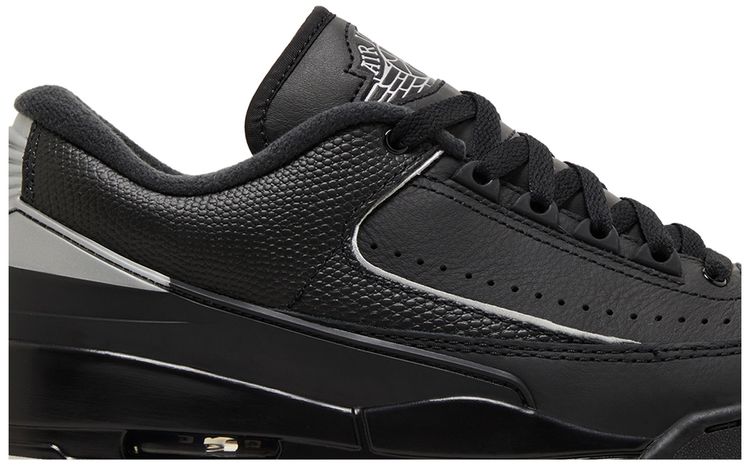 Jordan 2/3 Black Metallic Silver