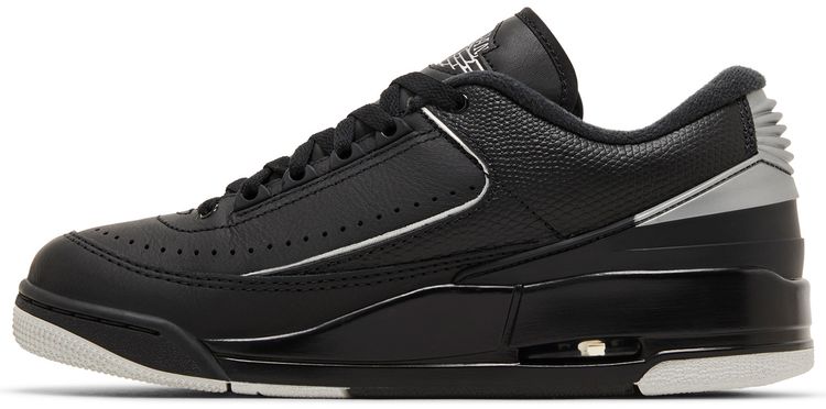 Jordan 2/3 Black Metallic Silver