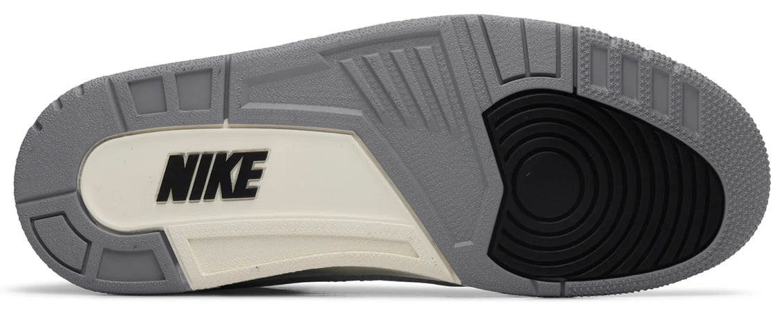 Jordan 2/3 White Black Metallic Silver