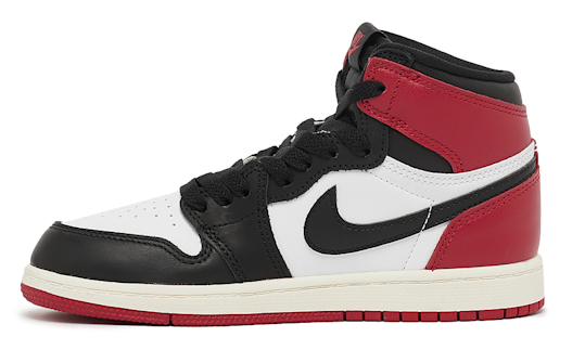 Jordan 1 Retro High OG Black Toe Reimagined (PS)