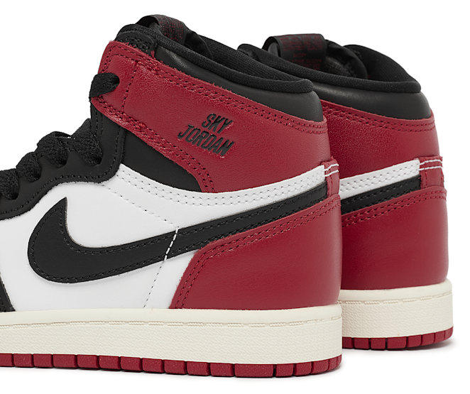 Jordan 1 Retro High OG Black Toe Reimagined (PS)