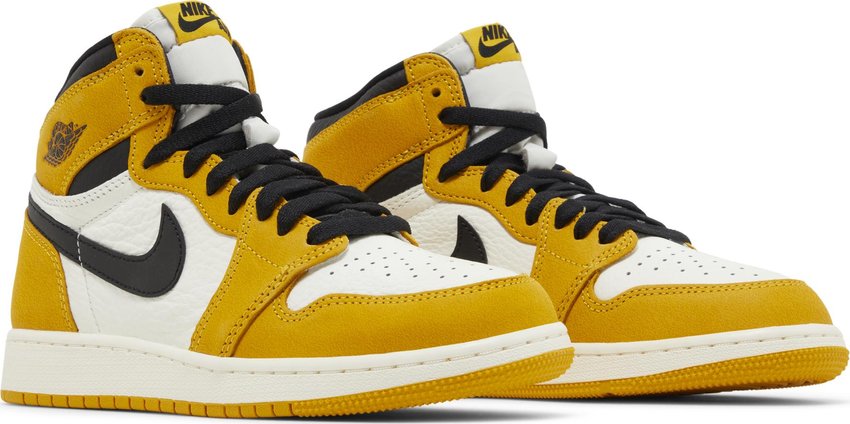 Jordan 1 Retro High OG Yellow Ochre (GS)