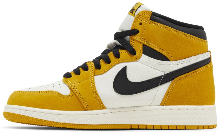 Jordan 1 Retro High OG Yellow Ochre (GS)