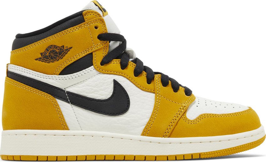 Jordan 1 Retro High OG Yellow Ochre (GS)
