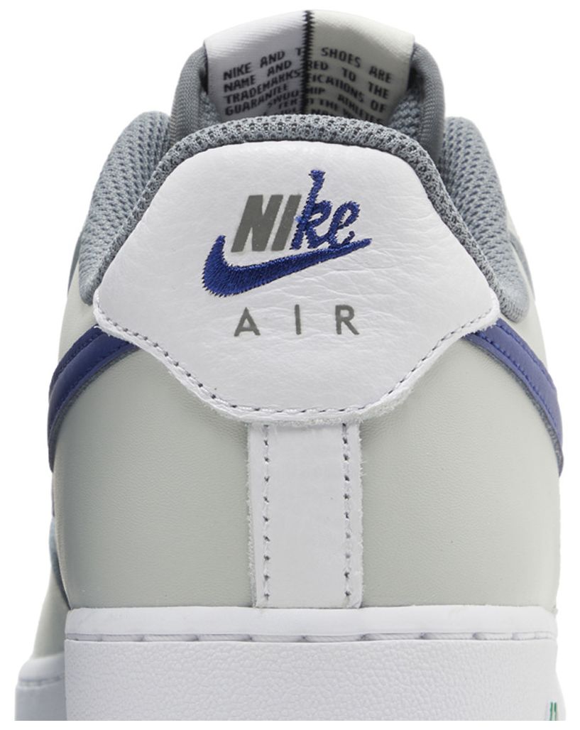 Nike Air Force 1 Low '07 LV8 Split Light Silver Deep Royal Blue