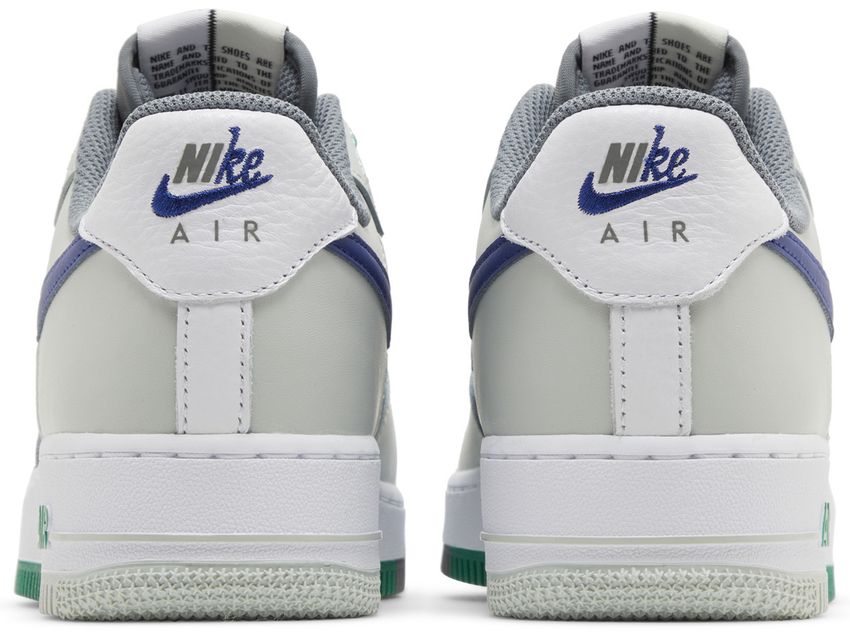 Nike Air Force 1 Low '07 LV8 Split Light Silver Deep Royal Blue
