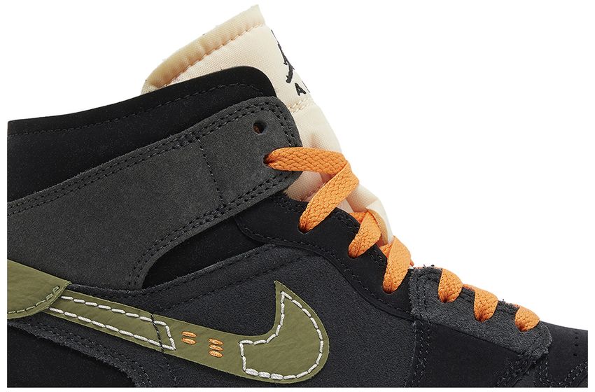 Jordan 1 Mid SE Craft Anthracite Light Olive