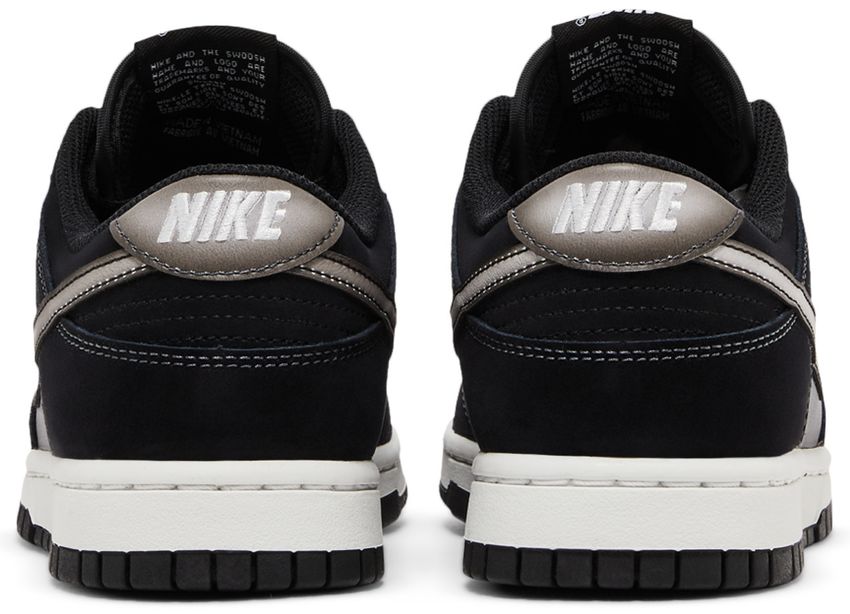 Nike Dunk Low Airbrush Swoosh Black