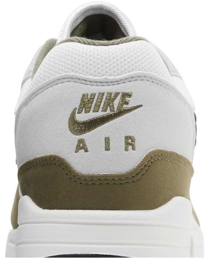 Nike Air Max 1 White Black Medium Olive