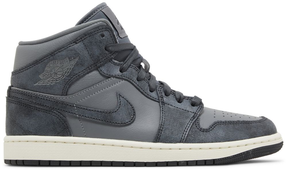 Jordan 1 Mid Distressed Smoke Grey (Women's)